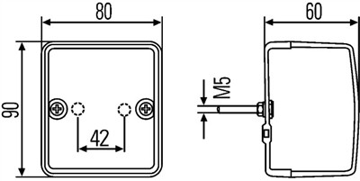 HELLA 2NE 996 012-021 Číslo výrobce: E12 38007. EAN: 4082300189209.