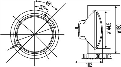 HELLA 1A3 003 370-041 Číslo výrobce: E1 14468. EAN: 4082300048438.