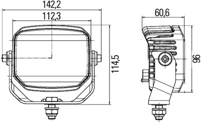 HELLA 1GA 996 188-011 Číslo výrobce: 1551LEDHD. EAN: 9002920141857.