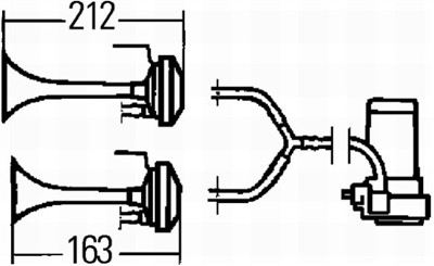 HELLA 3PB 003 001-651 Číslo výrobce: CA10. EAN: 4082300339352.