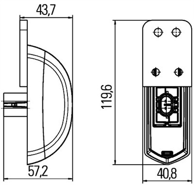 HELLA 2XS 205 020-151 Číslo výrobce: E11 3011. EAN: 4082300342130.
