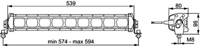 HELLA 1GJ 360 002-002 Číslo výrobce: Lightbar LBX-540 LED. EAN: 9002920161640.