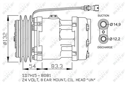 NRF 32732 EAN: 8718042121738.
