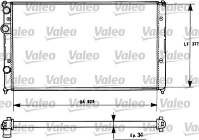 VALEO 731267 Číslo výrobce: TH287. EAN: 3276427312676.