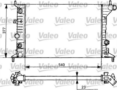 VALEO 731393 Číslo výrobce: TH154.
