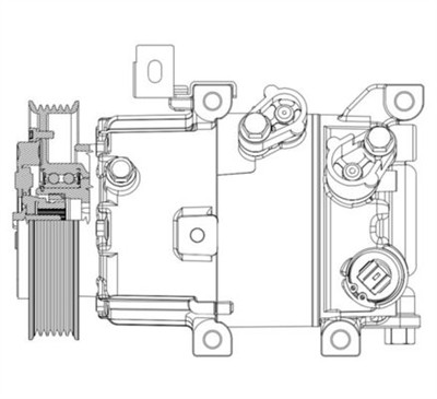 MAHLE ORIGINAL ACP 630 000P Číslo výrobce: 351008081. EAN: 4057635030618.