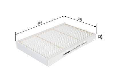 BOSCH 1 987 435 004 Číslo výrobce: M 5004. EAN: 4047025249225.