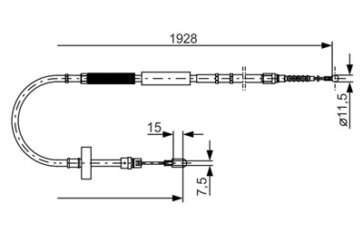 BOSCH 1 987 477 922 Číslo výrobce: BC702. EAN: 4047023019585.