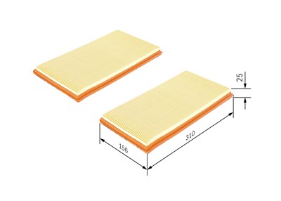 BOSCH F 026 400 152 Číslo výrobce: S 0152. EAN: 4047024713437.