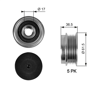 GATES OAP7041 Číslo výrobce: 7789-10002. EAN: 5414465895227.