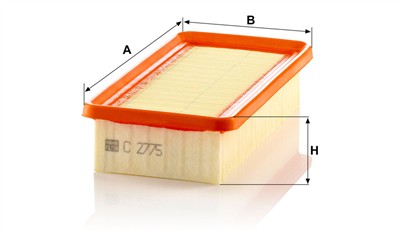 MANN-FILTER C 2775 EAN: 4011558023935.