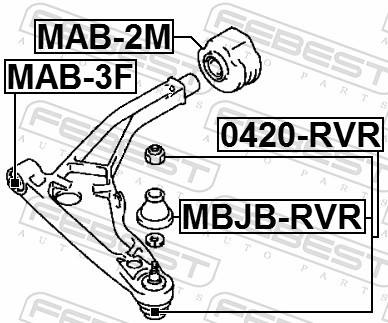 FEBEST 0420-RVR EAN: 4056111020884.