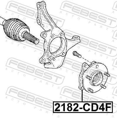 FEBEST 2182-CD4F EAN: 4056111173207.