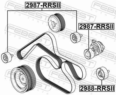 FEBEST 2987-RRSII EAN: 4056111119311.