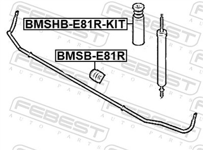 FEBEST BMSHB-E81R-KIT EAN: 4056111165691.