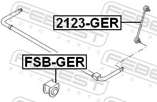 FEBEST FSB-GER EAN: 4056111054476.