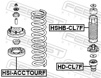 FEBEST HSHB-CL7F EAN: 4056111022789.