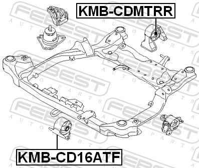 FEBEST KMB-CD16ATF EAN: 4056111060774.