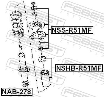 FEBEST NSHB-R51MF EAN: 4056111048536.