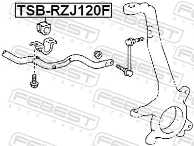 FEBEST TSB-RZJ120F EAN: 4056111018256.