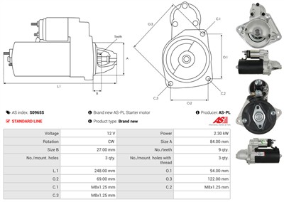 AS-PL S0965S EAN: 5902129223979.