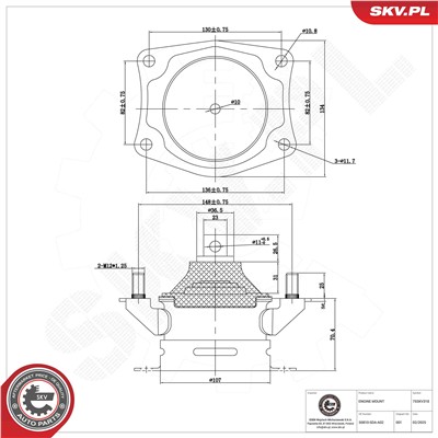 ESEN SKV 75SKV318 EAN: 5906302244409.