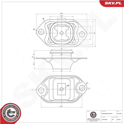 ESEN SKV 75SKV802 EAN: 5906302230297.