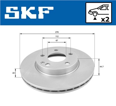 SKF VKBD 80063 V2 EAN: 7316581893812.
