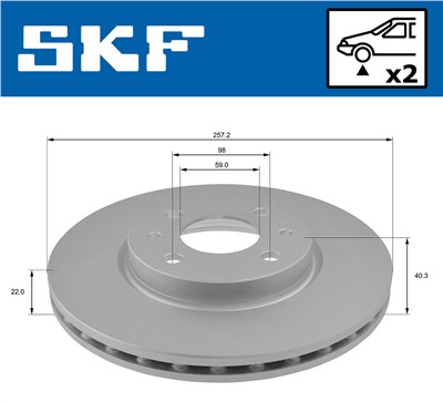 SKF VKBD 80064 V2 EAN: 7316581893836.