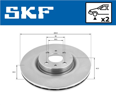 SKF VKBD 80306 V2 EAN: 7316581896608.