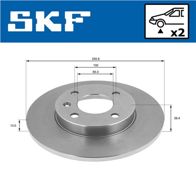 SKF VKBD 80640 S2
