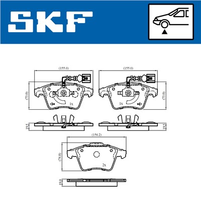 SKF VKBP 81041 E EAN: 7316581494644.