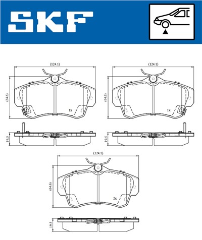 SKF VKBP 80605 A EAN: 7316581299300.