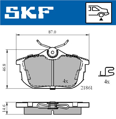 SKF VKBP 90160 A EAN: 7316581299188.