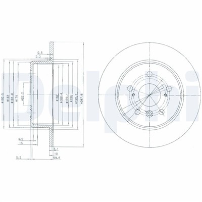 DELPHI BG3183 EAN: 5012759064214.
