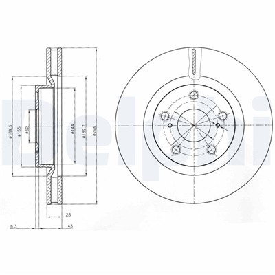 DELPHI BG4114C EAN: 5012759983706.