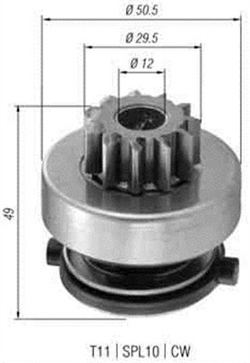 MAGNETI MARELLI 940113020366 Číslo výrobce: AMB0366. EAN: 8001063322667.