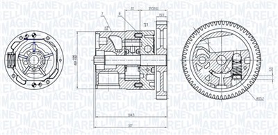 MAGNETI MARELLI 351516000039 Číslo výrobce: OP0039. EAN: 8050947105995.